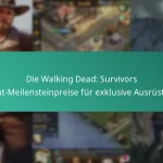 Die Walking Dead: Survivors Event-Meilensteinpreise für exklusive Ausrüstung