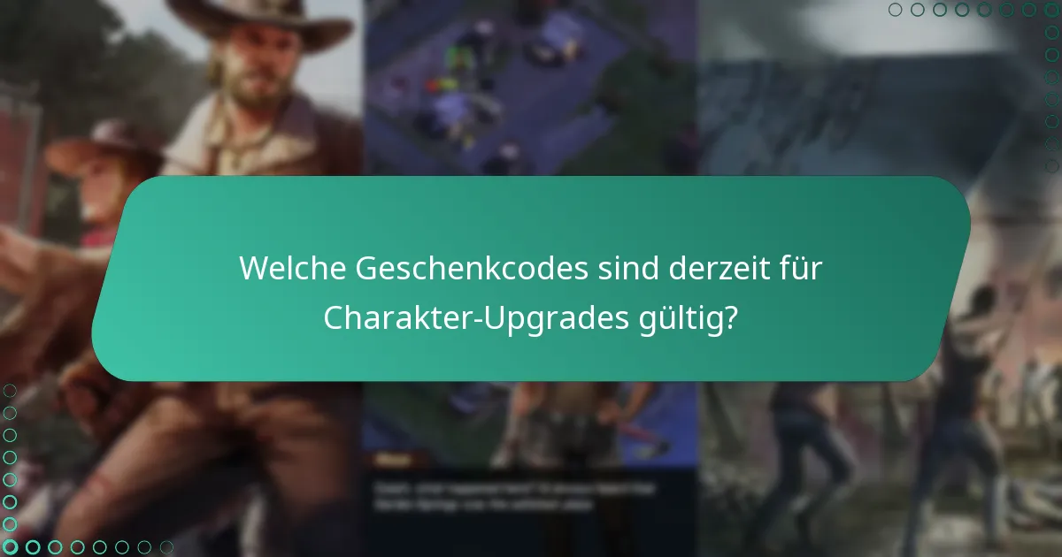 Welche alternativen Methoden gibt es für Charakter-Upgrades?
