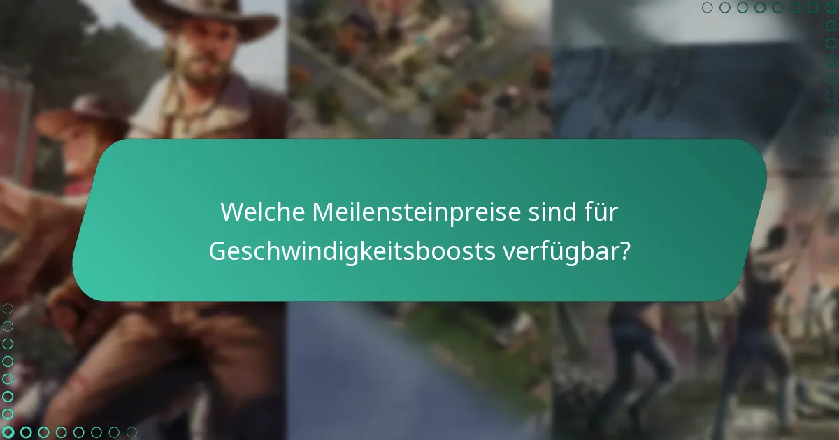 Wie funktionieren Geschwindigkeitsboosts in The Walking Dead: Survivors?